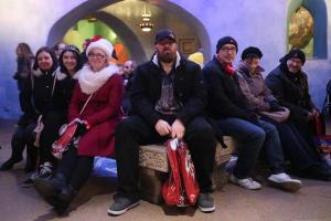 December - the Morledge family takeover at Disneyland.