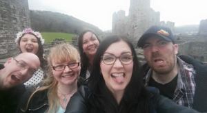 Family trip (minus Tom) to Conwy Castle.