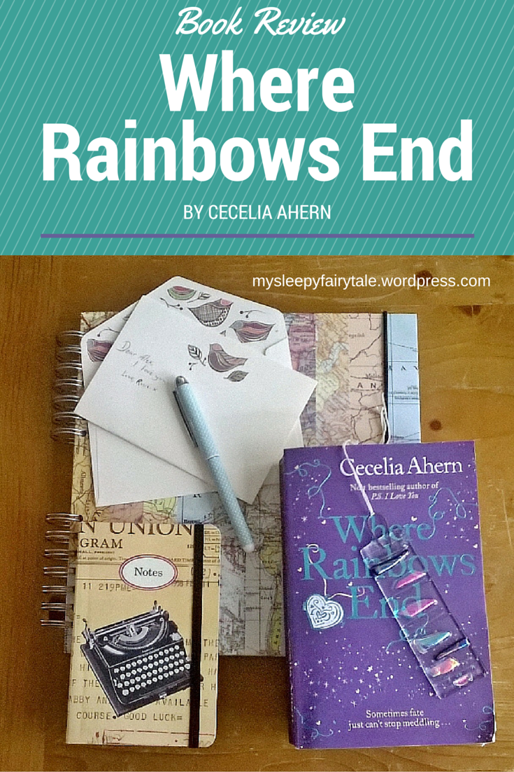 Where Rainbows End review - Pinterest Graphic